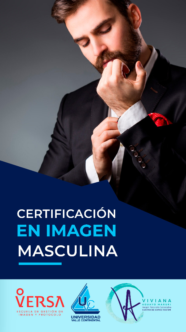 Certificado en imagen masculina