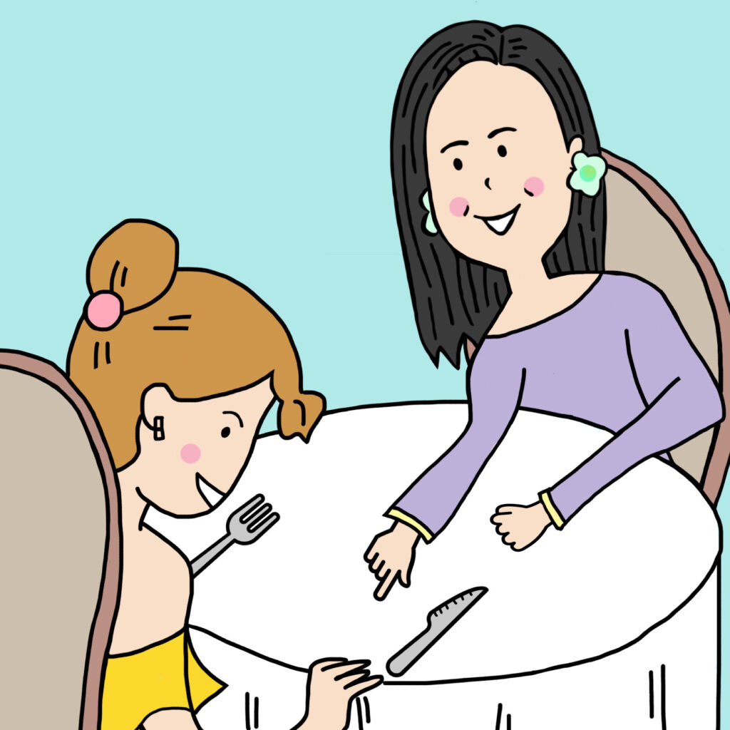 Image and etiquette for kids