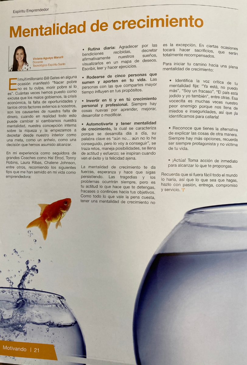 Mentalidad de Crecimiento